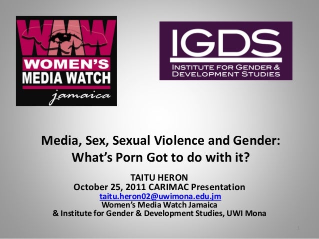 jamaican media workers in porn Sexual satisfaction pictures